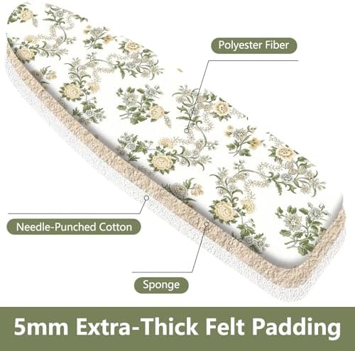 Padded Ironing Board Cover, 15 * 54 in Standard Size Ironing Board Covers - Image 3
