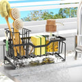 StorageRight Sponge Holder for Kitchen Sink, Stainless Sink Caddy Organizer by StorageRight