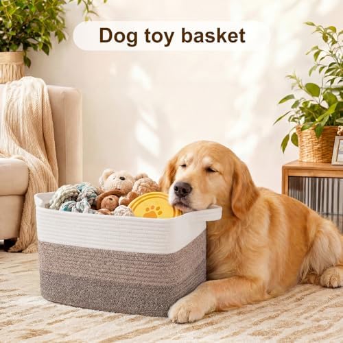 OIAHOMY Cotton Rope Storage Baskets - Image 5