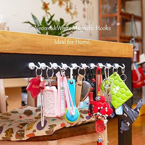 Neosmuk Magnetic Hooks for Cruise Cabins, 30lb Heavy Duty, 6 Pack - Image 4