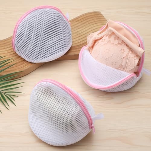 3 Pcs Bra Laundry Bags Bra Washing Bags Mesh Wash Bag - Image 5