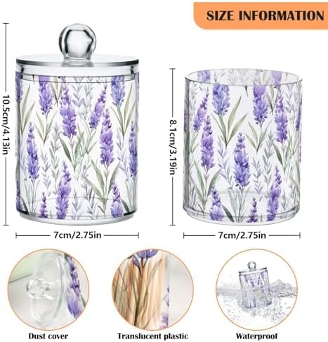 2 Pack Qtip Holder Dispenser - Image 2