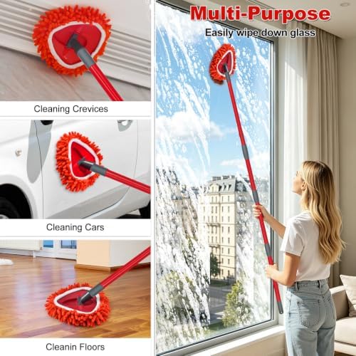 Spin Mop Replacements for Ocedar, Mop Handle for Ocedar Easywring System - Image 5