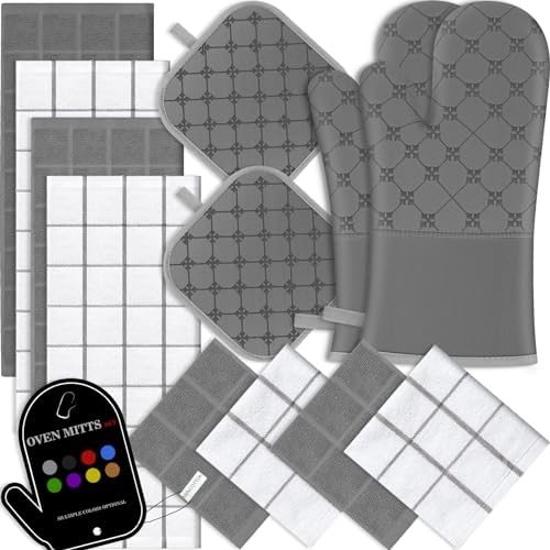 Oven Mitts Kitchen Towels Dishcloths by BSKSSK