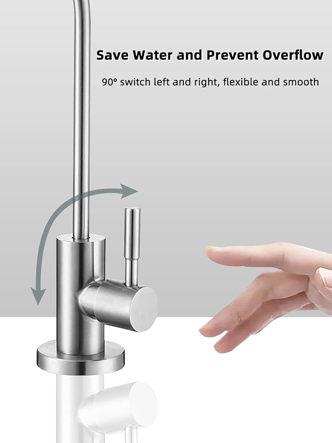 Drinking Water Faucet, Lead-Free Reverse Osmosis Faucets - Image 5
