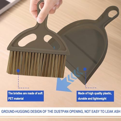 Mini Broom and Dustpan Set Hand Broom - Image 3