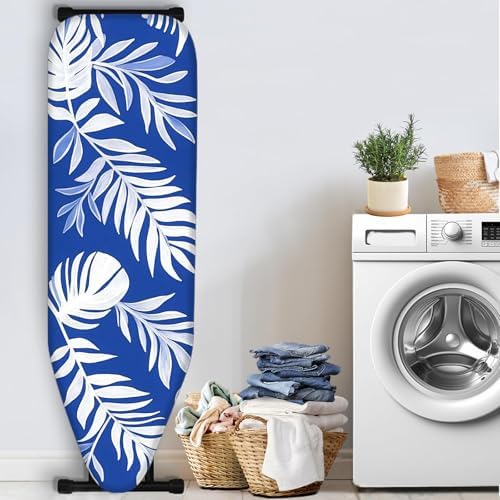 Nuxovilar Tropical Leaves Ironing Board Cover 15x54 Polyester - Image 3