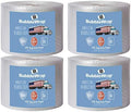 4 large rolls of Bubble Wrap total 700 feet, small bubbles 3/16 cushioning by AmericanBubbleBoy