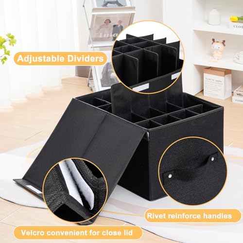 Shoe Organizer for Closet, Shoe Storage Box - Image 2