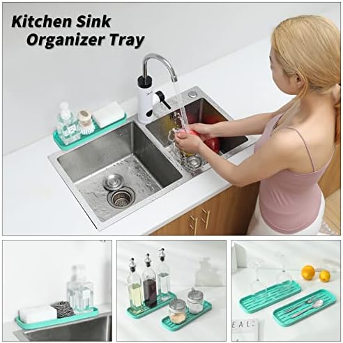 MicoYang Silicone Kitchen Sink Organizer Tray - Image 3
