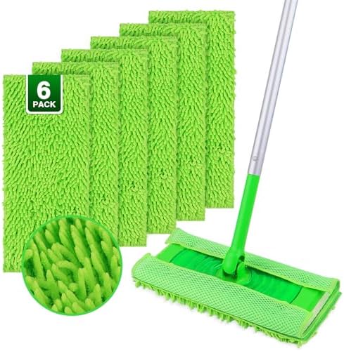 UNIMADE Reusable Microfiber Mop Pads Compatible by Unimade