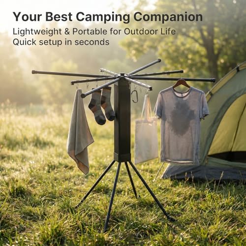 Laundry Drying Rack Collapsible, Foldable Clothes Drying Rack - Image 6