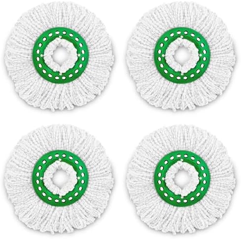 Libman Tornado Spin Mop Refill Microfiber Heads, 4 Pack - Image 4