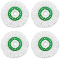 Libman Tornado Spin Mop Refill Microfiber Heads, 4 Pack by TheLibmanCompany