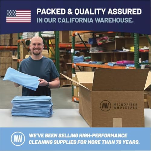 MW Pro Microfiber Cleaning Cloth | Gray | 36 Pack | 16” x 16” | All Purpose - Image 7