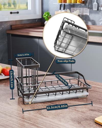 Consumest Sink Caddy, Kitchen Sponge Holder - Image 7