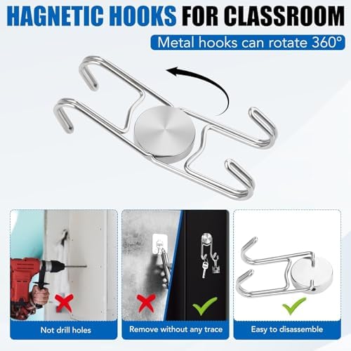 LOVIMAG Magnetic Hooks for Cruise Cabins Essentials 2026 Door Magnets 50LBS - Image 2