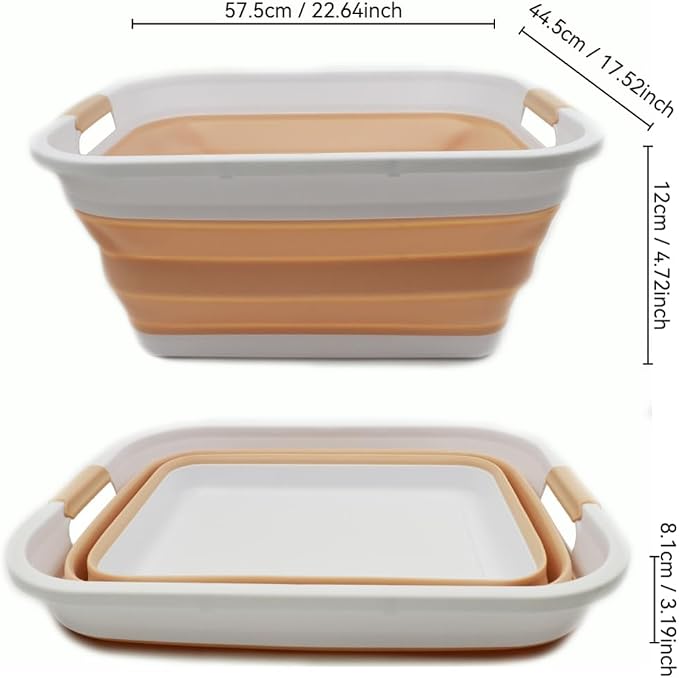 SAMMART 41L Collapsible Plastic Laundry Basket - Image 5