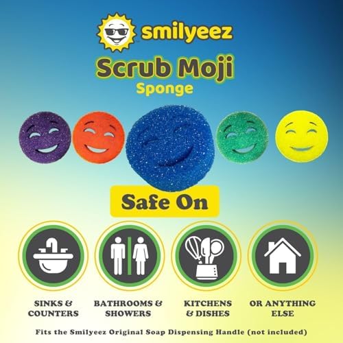 The Original Scrub Moji Scrubbing Sponge by Smilyeez - Image 5