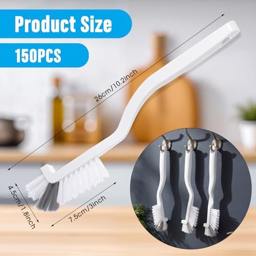 150 Pcs Dish Brush Right Angle Kitchen Scrub Bottle Bathroom Brush Sink - Image 2