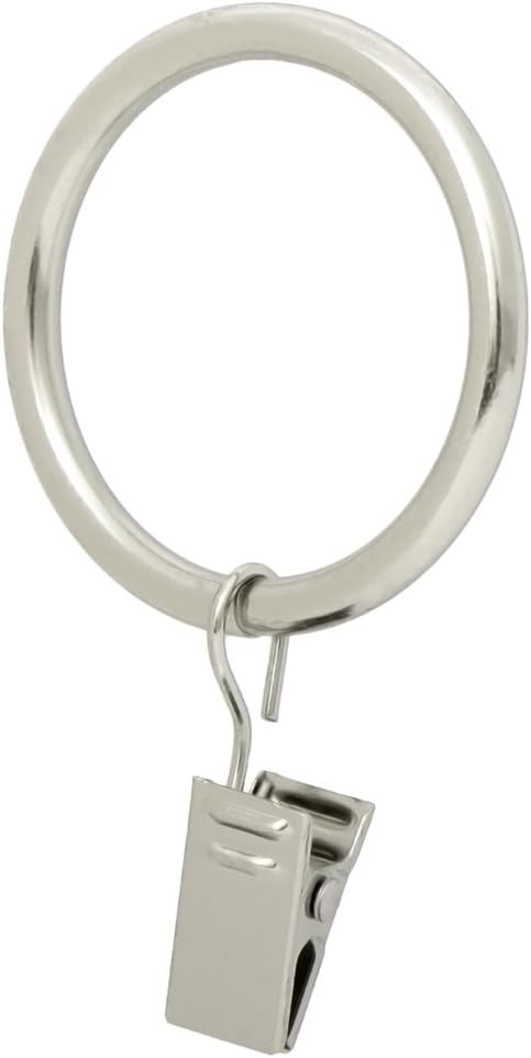 Ivilon Drapery Curtain Clip Rings by Ivilon