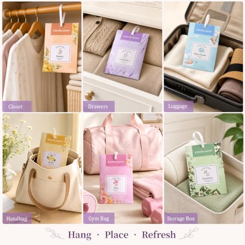 18 Pack Assorted Scented Sachets - Image 5