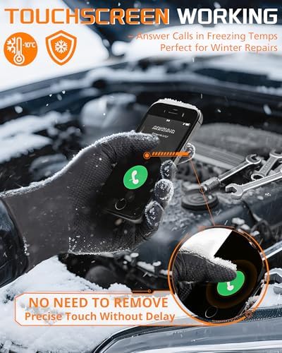 wcy 9 Mil Heavy Duty Disposable Nitrile Gloves, Diamond Grip - Image 6