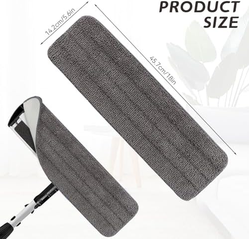 Replacement Mop Pads Fit for Rubbermaid Commercial 18" and 17" Mops - Image 2