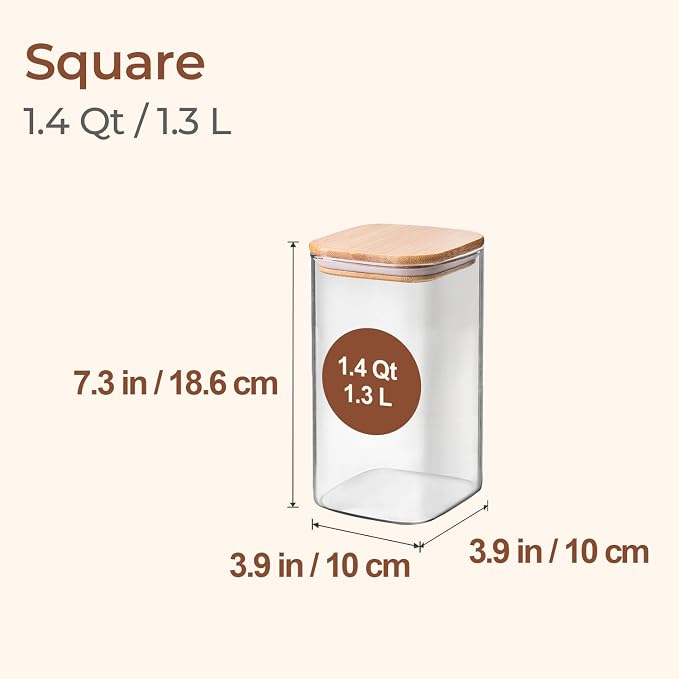 ComSaf Glass Storage Containers - Image 2