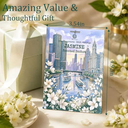 US03-Chicago Jasmine Scented Sachets - Image 7