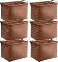 BROWNLILY Handwoven Clothes Basket Laundry Hampers Large Wicker Storage Baskets by BROWNLILY