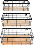 ShabbyDecor Metal Wire Basket for Kitchen Cabinets by ShabbyDecor