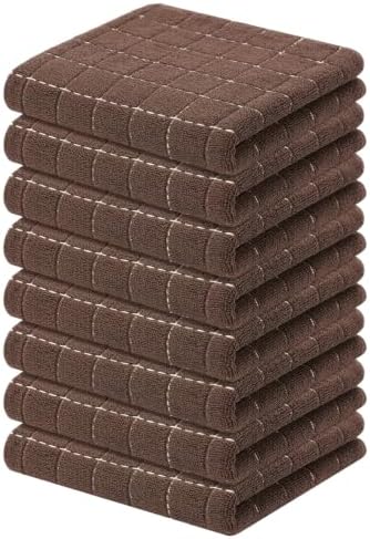 Kitinjoy 100% Cotton Terry Kitchen Towels, 13”x 28” by Kitinjoy