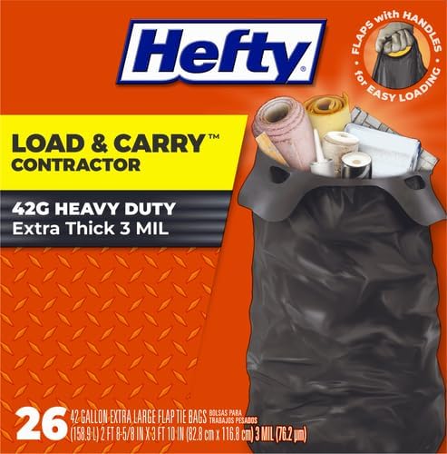 Hefty Heavy Duty Trash Bags, Large | 42 Gallon | - Image 2