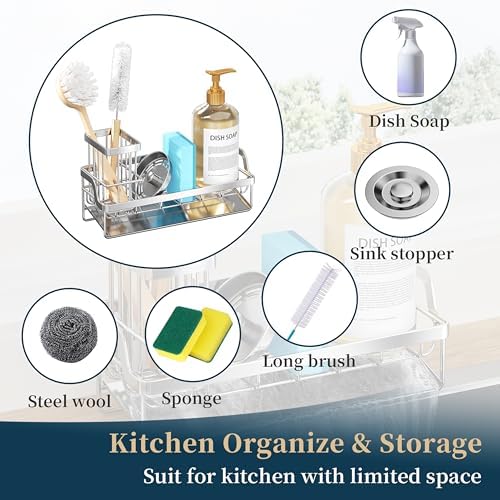 Consumest Sponge Holder for Kitchen Sink - Image 7