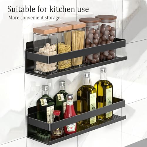 Aluminum Shower Caddy 2-Layers No Drill Shower Shelves - Image 5