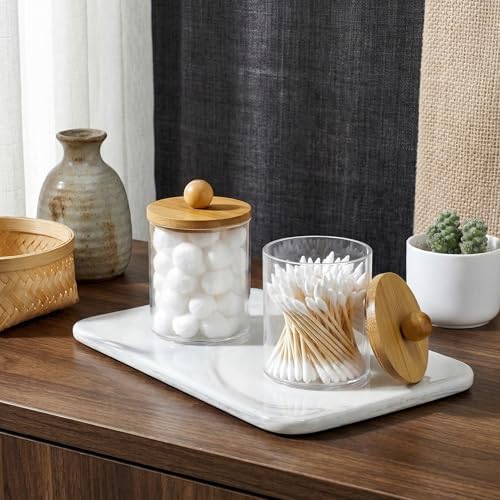 novelinks Acrylic Plastic Qtip Holder Dispenser - Image 4