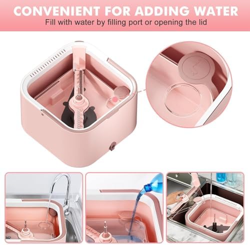 Upgraded Spin Mop and Bucket System Set, Self Separate Clean and Dirty Water - Image 4