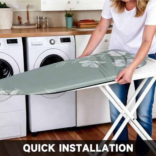Ironing Board Cover 15"x54"，Standard Ironing Board Replacement Cover，Easy Fit - Image 4