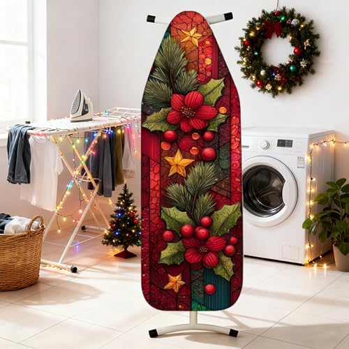 Nuxovilar Winter Poinsettia Border Peel Stick PVC 3.94x16.4Ft - Image 2
