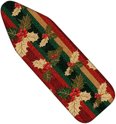 Nuxovilar Winter Holly Ironing Board Cover 15x54 Inches Polyester by Nuxovilar