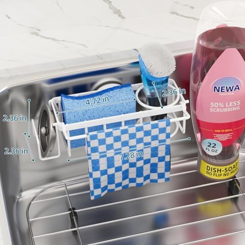 TAILI 4-in-1 Sink Caddy for Kitchen Sink - Image 3