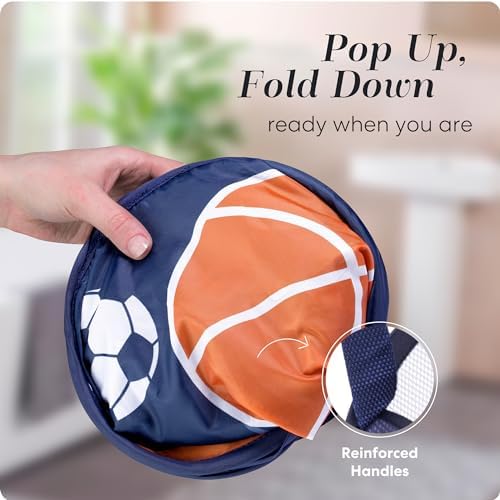 Handy Laundry Collapsible Mesh Pop Up Laundry Hamper 24 Inch - Image 3