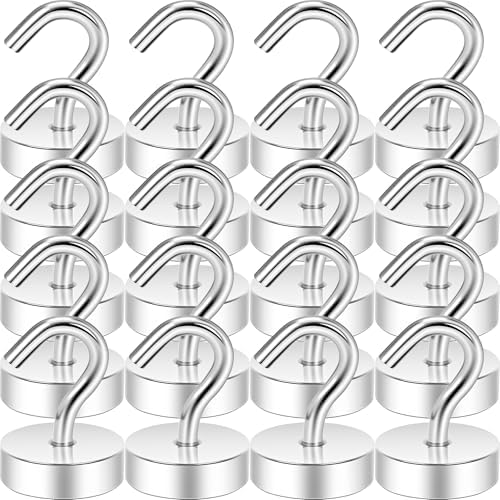 Neosmuk Magnetic Hooks, Cruise Ship Essentials, 40lb+ Heavy Duty Magnetic Hooks by Neosmuk