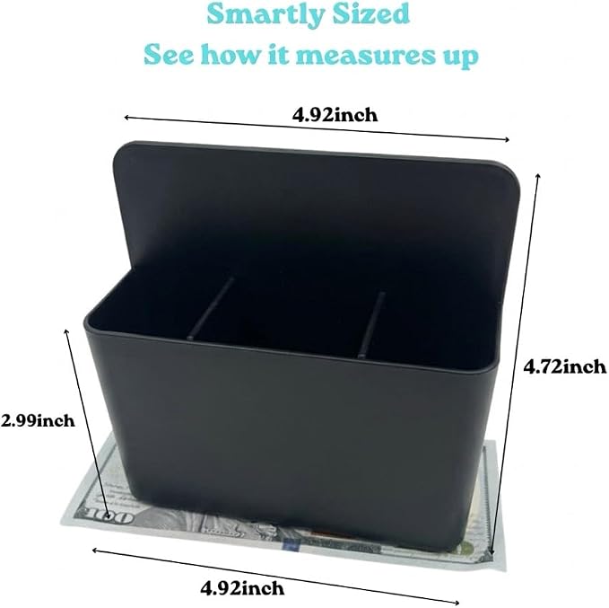 Magnetic Toothbrush Holder for Cruise Essentials, Travel Bathroom Organizer | - Image 2