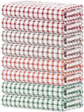 Nialnant 8 Pack Kitchen Towels, Dish Towels by Nialnant
