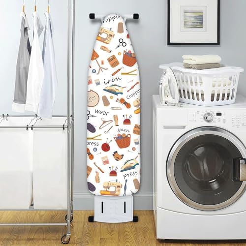 Extra Thick Ironing Board Cover and Pad, 15x54 Ironing Board Cover, Resist - Image 5