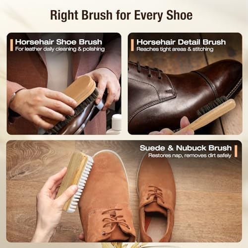 3Pcs Shoe Shine Kit - Image 3
