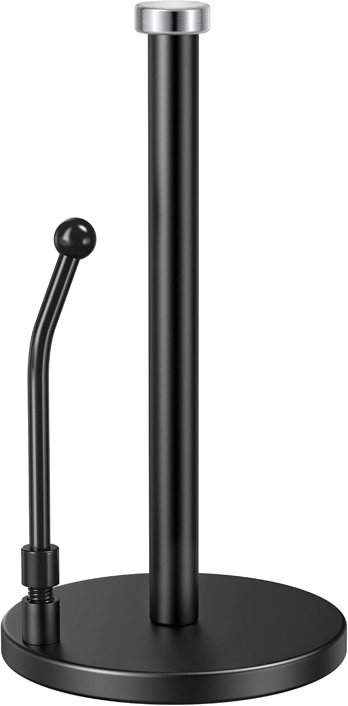 SMARTAKE Paper Towel Holder Countertop, Non-Slip Weighted Base by SMARTAKE