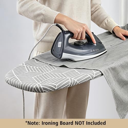 Seiritex Over the Door Ironing Board Cover 14 x 42 inch, Thick Padding w Hook - Image 5